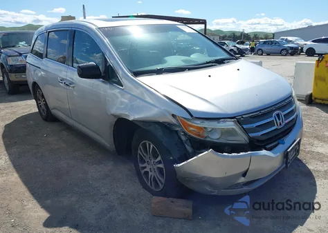 2012 Honda Odyssey Ex-L from USA, damaged, VIN 5FNRL5H62CB031535